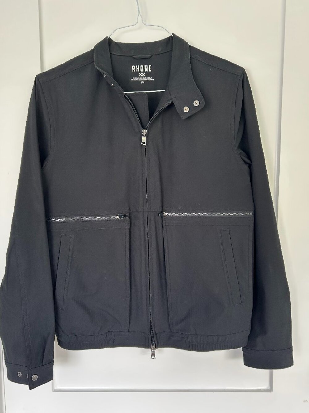 Rhone Commuter Pro Utility Jacket in Black - Size S
